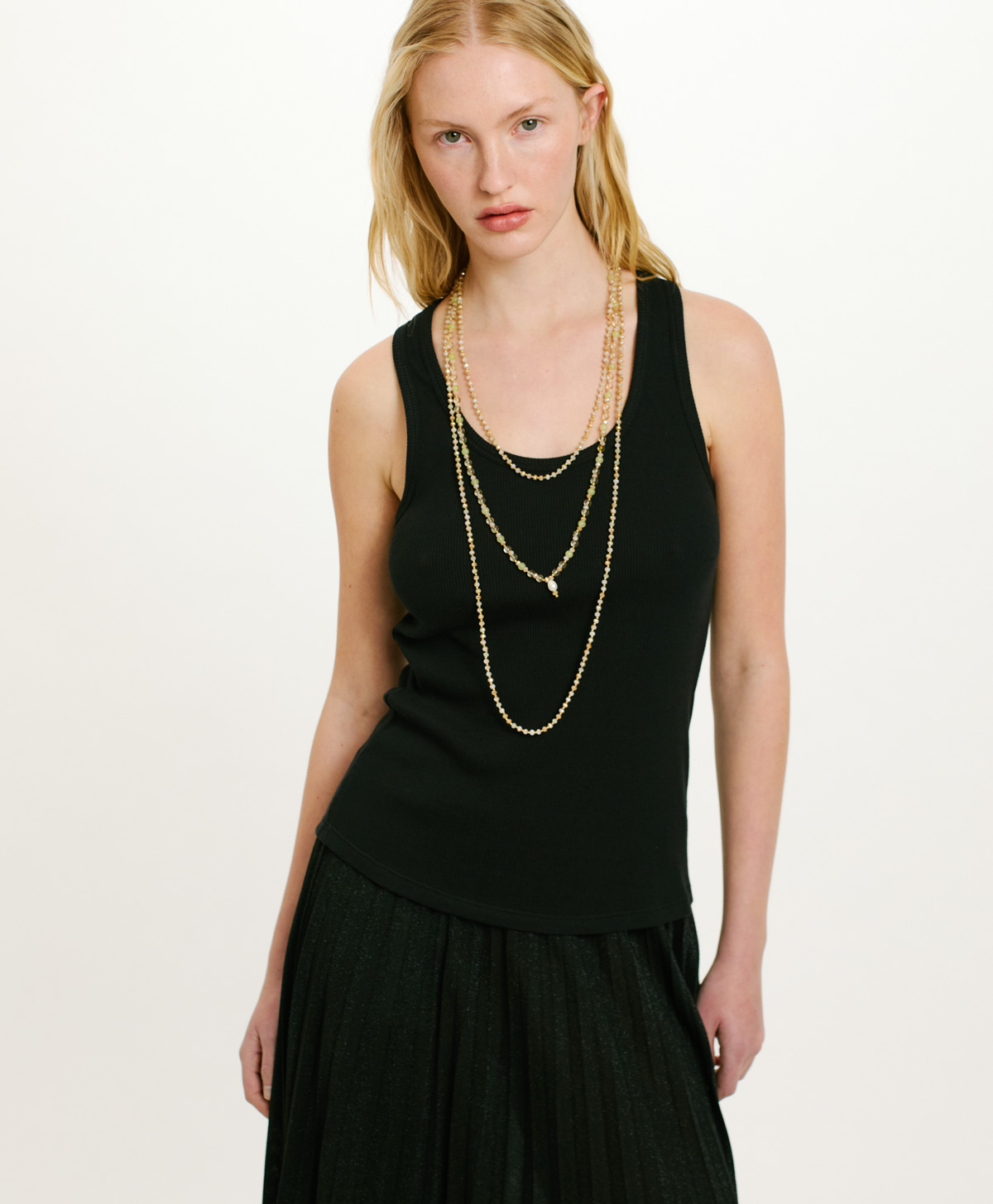 Tシャツ・カットソー momoni SS25 MUSA BLOUSE (251MMOBL001 251MO020890) Elegant Tops and T-shirts for Women | Momonì