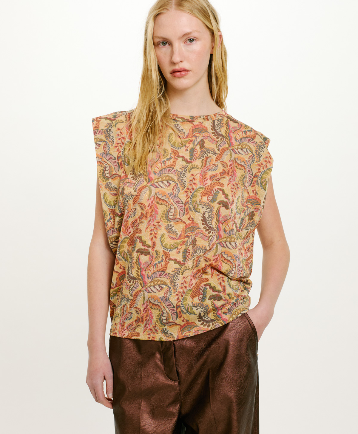 Tシャツ・カットソー momoni SS25 MEUDON SHIRT (255MMOSH002 255MO258016) Elegant Tops and T-shirts for Women | Momonì