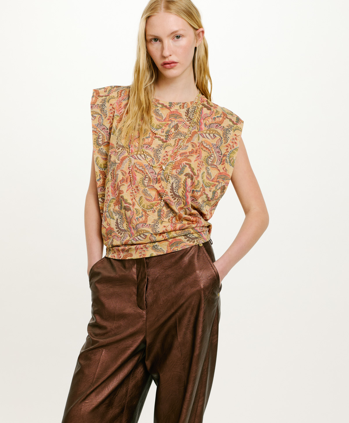 Tシャツ・カットソー momoni SS25 MUSA BLOUSE (251MMOBL001 251MO020890) Last Chance Shirts and blouses | Momonì