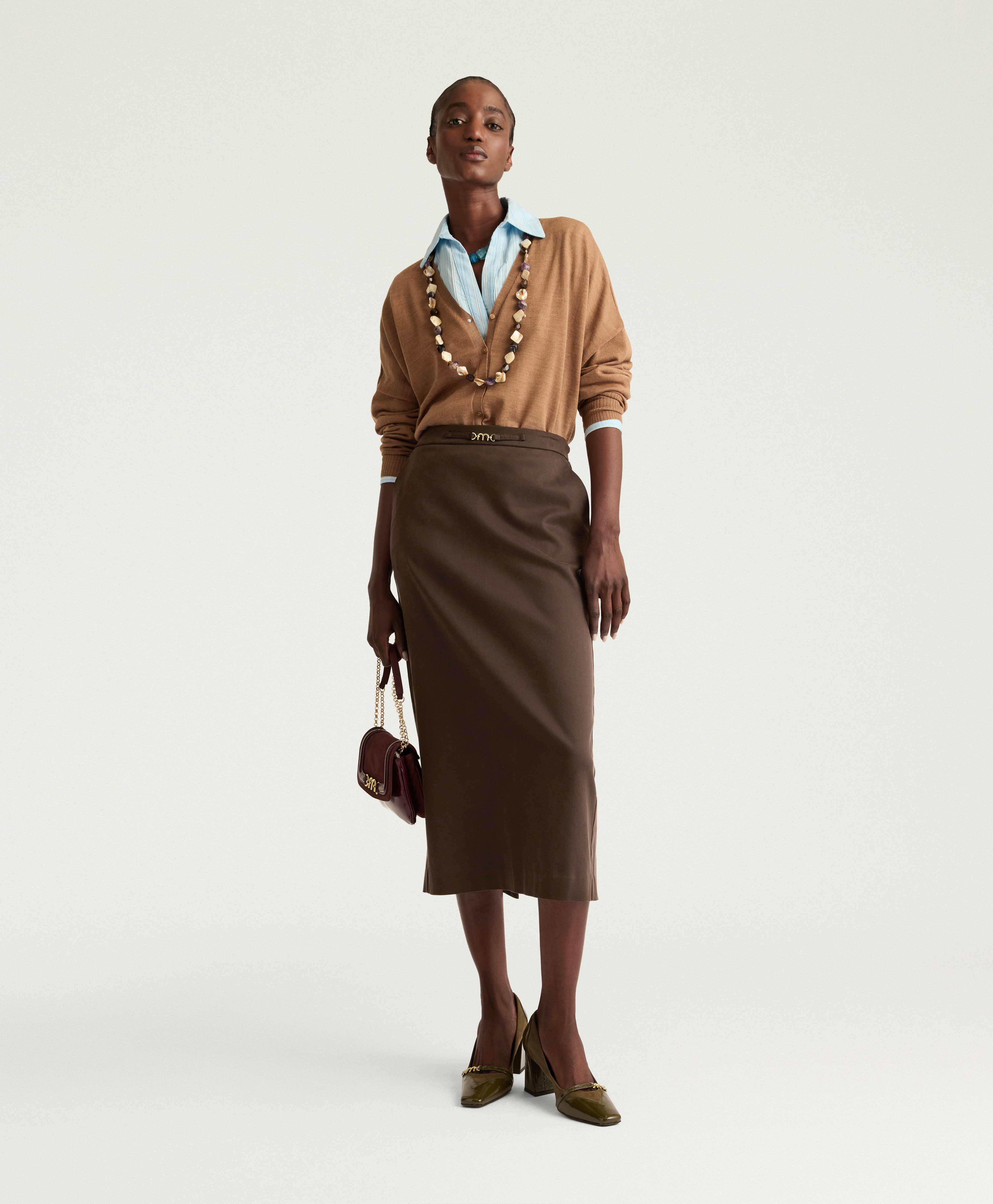 【rosymonster】ohana kurage organdie skirt New Arrivals Women's Elegant Skirts | Momoni