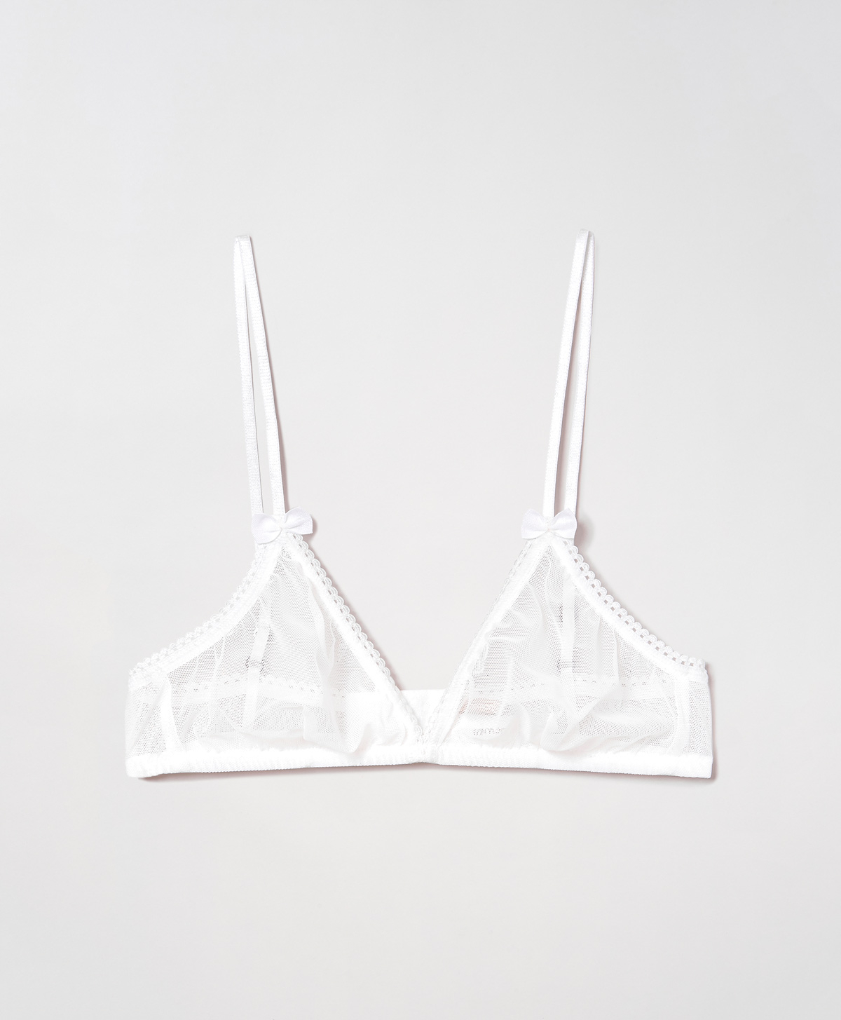 SOUTIEN-GORGE AMETHIST EN TUL SOUPLE - BLANC - Momonì