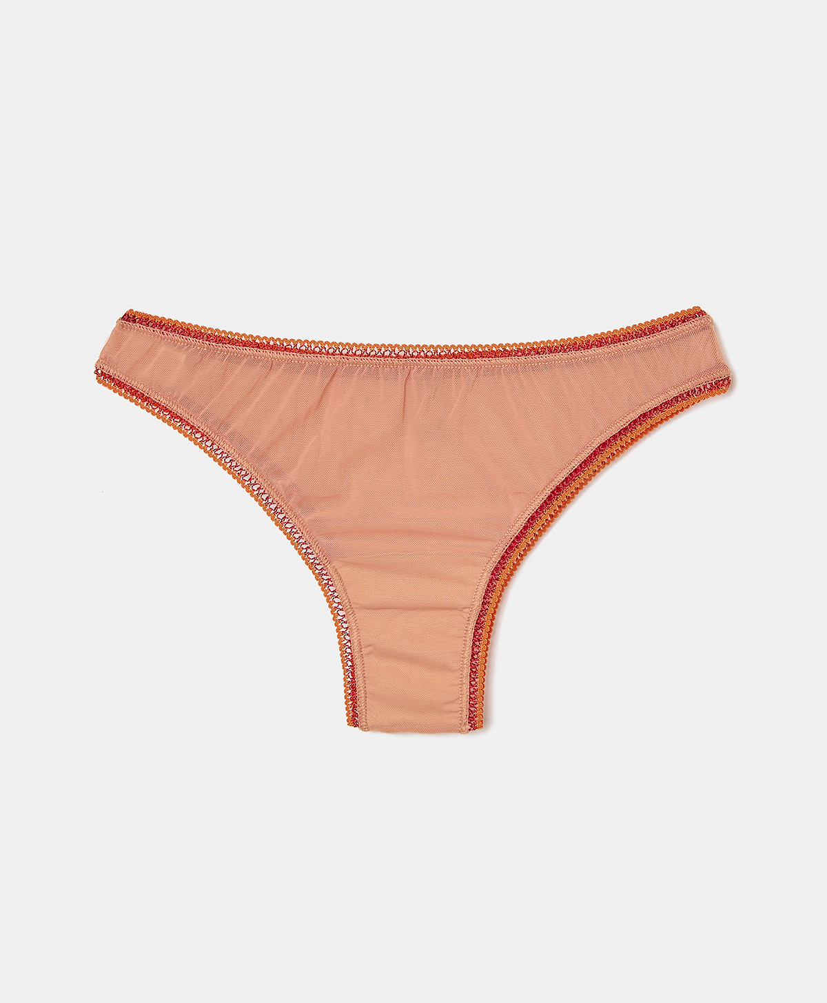 ARCA KNICKERS IN STRETCH TULLE - FLESH TINT - Momonì