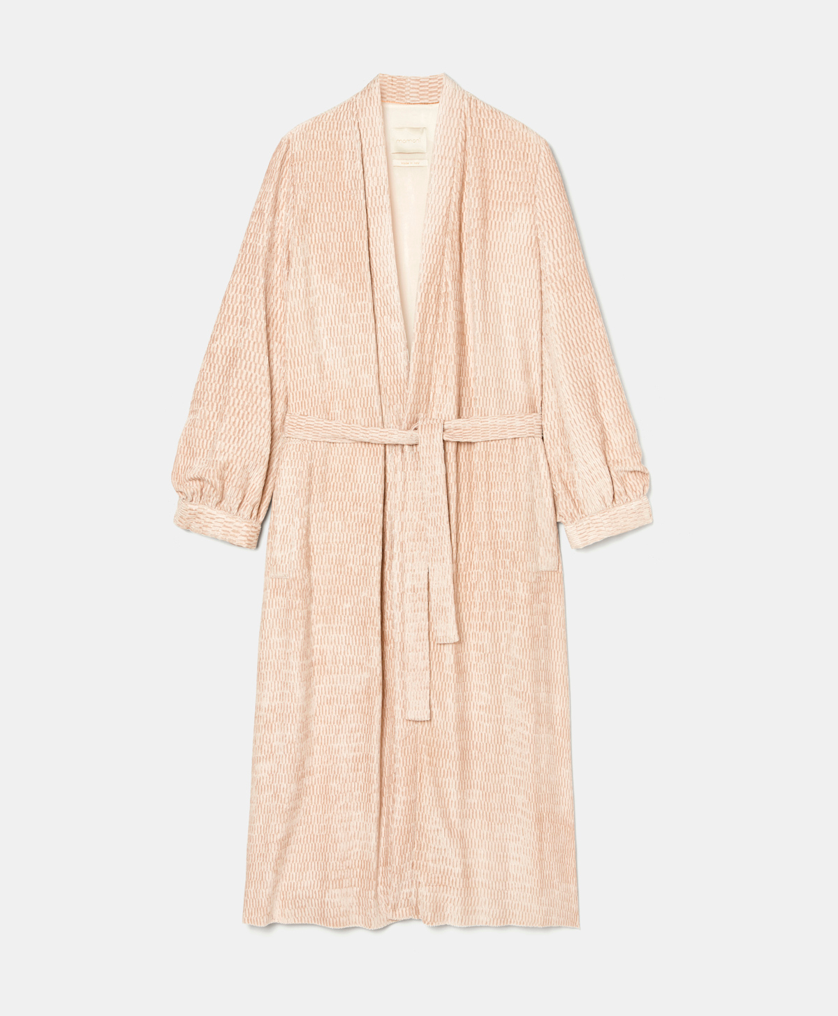 EUFORBIA DUSTER IN SOFT CORDUROY - PINK - Momonì