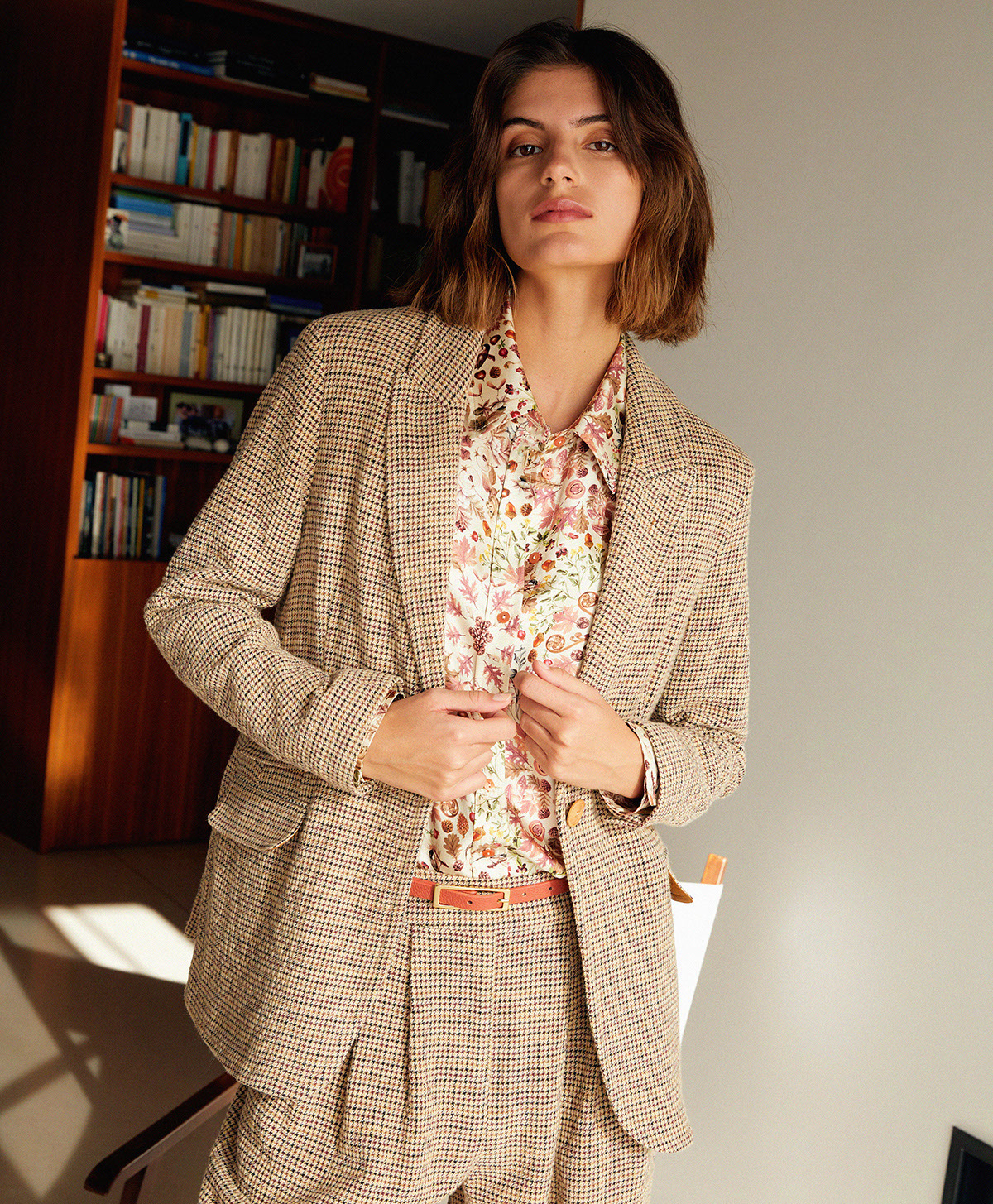 VESTE ARMILLARIA SEERSUCKER  - BEIGE - Momonì