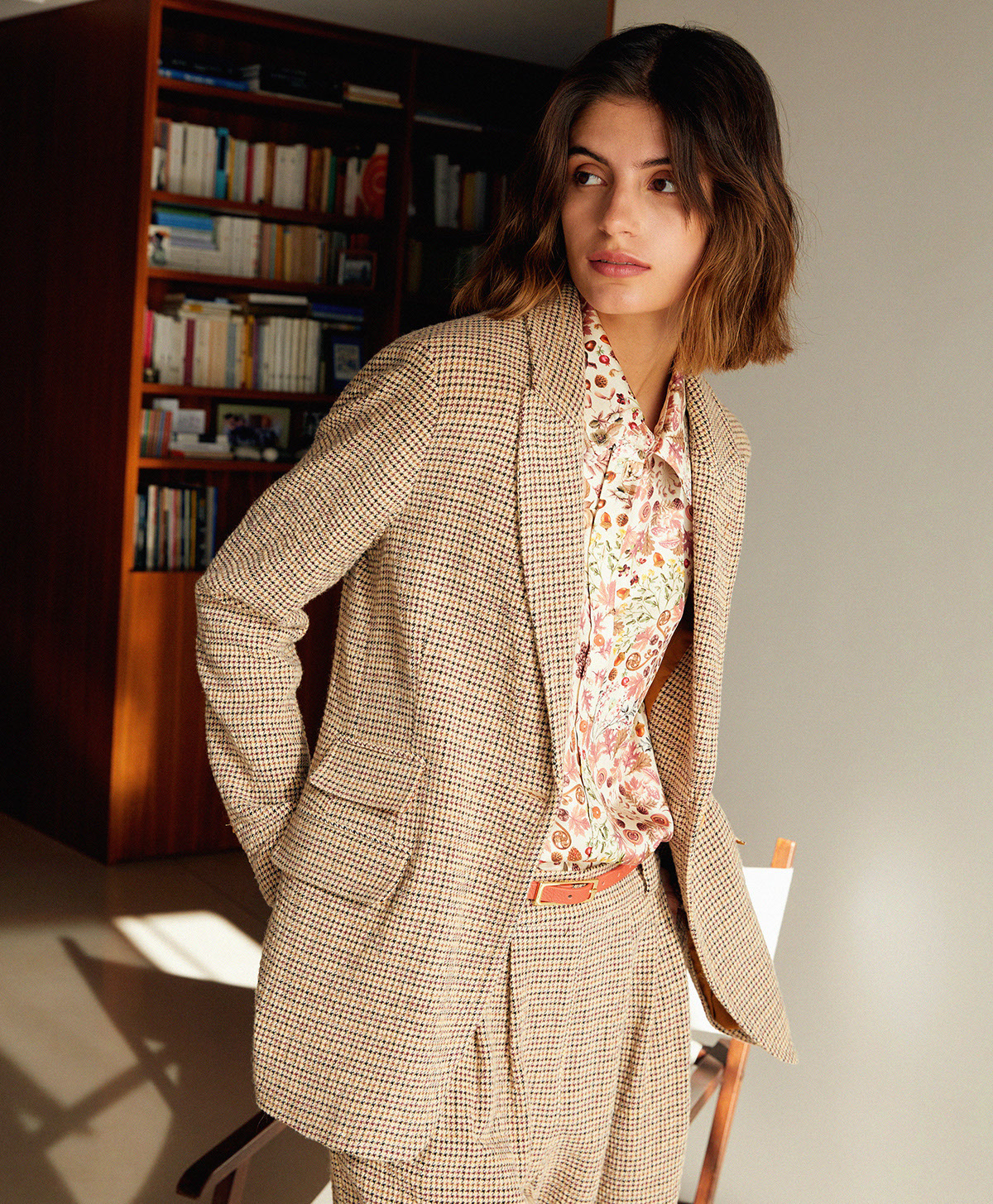 VESTE ARMILLARIA SEERSUCKER  - BEIGE - Momonì