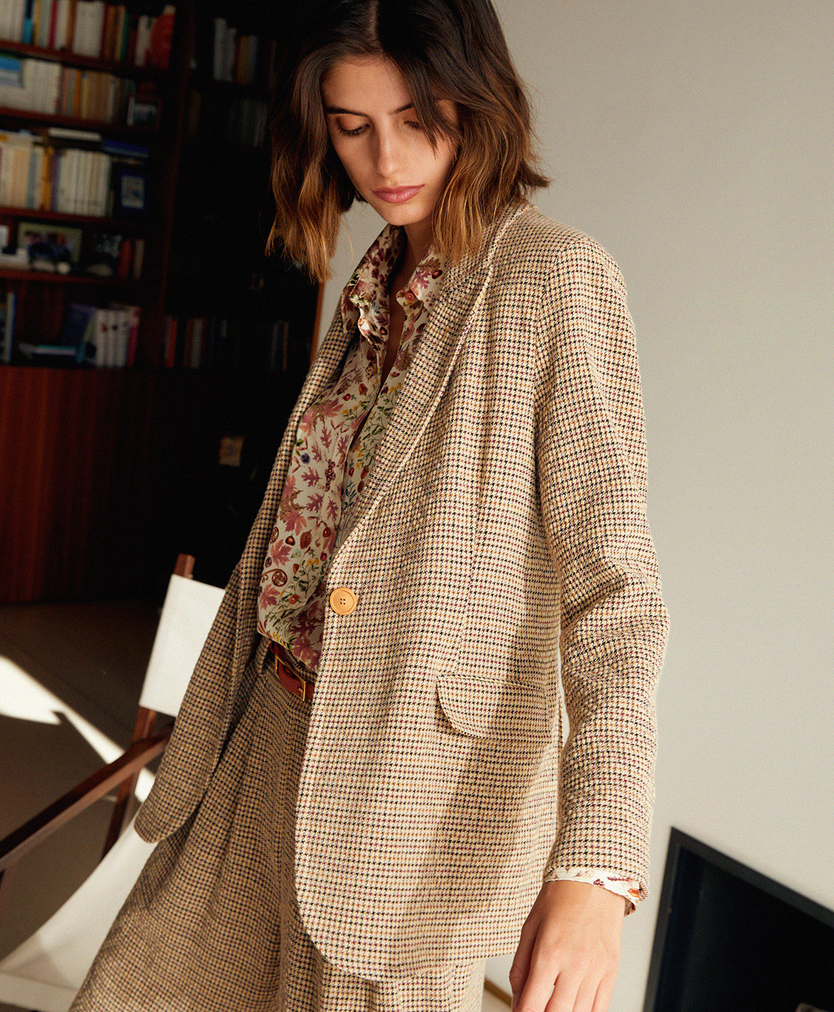 VESTE ARMILLARIA SEERSUCKER  - BEIGE - Momonì