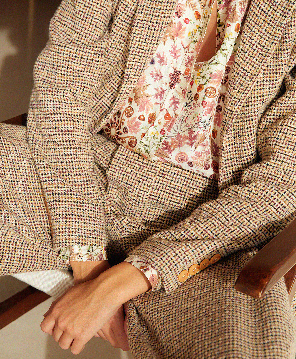 VESTE ARMILLARIA SEERSUCKER  - BEIGE - Momonì
