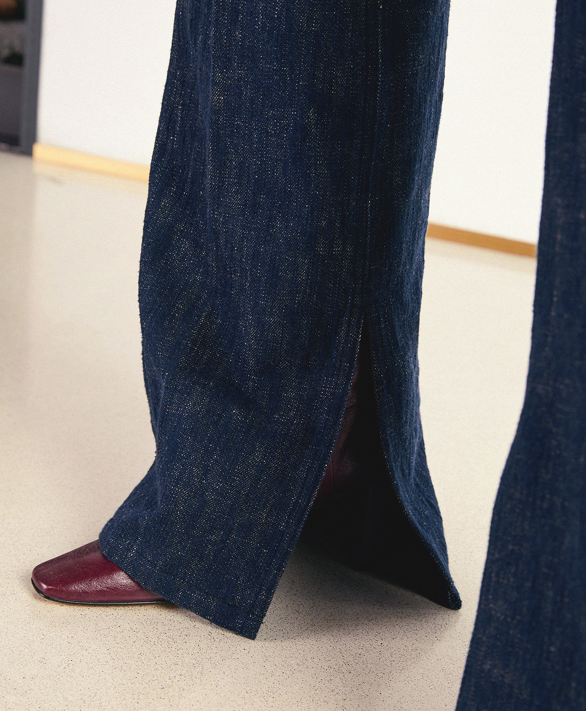 PANTALON ILATRO EN DENIM - BLEU - Momonì