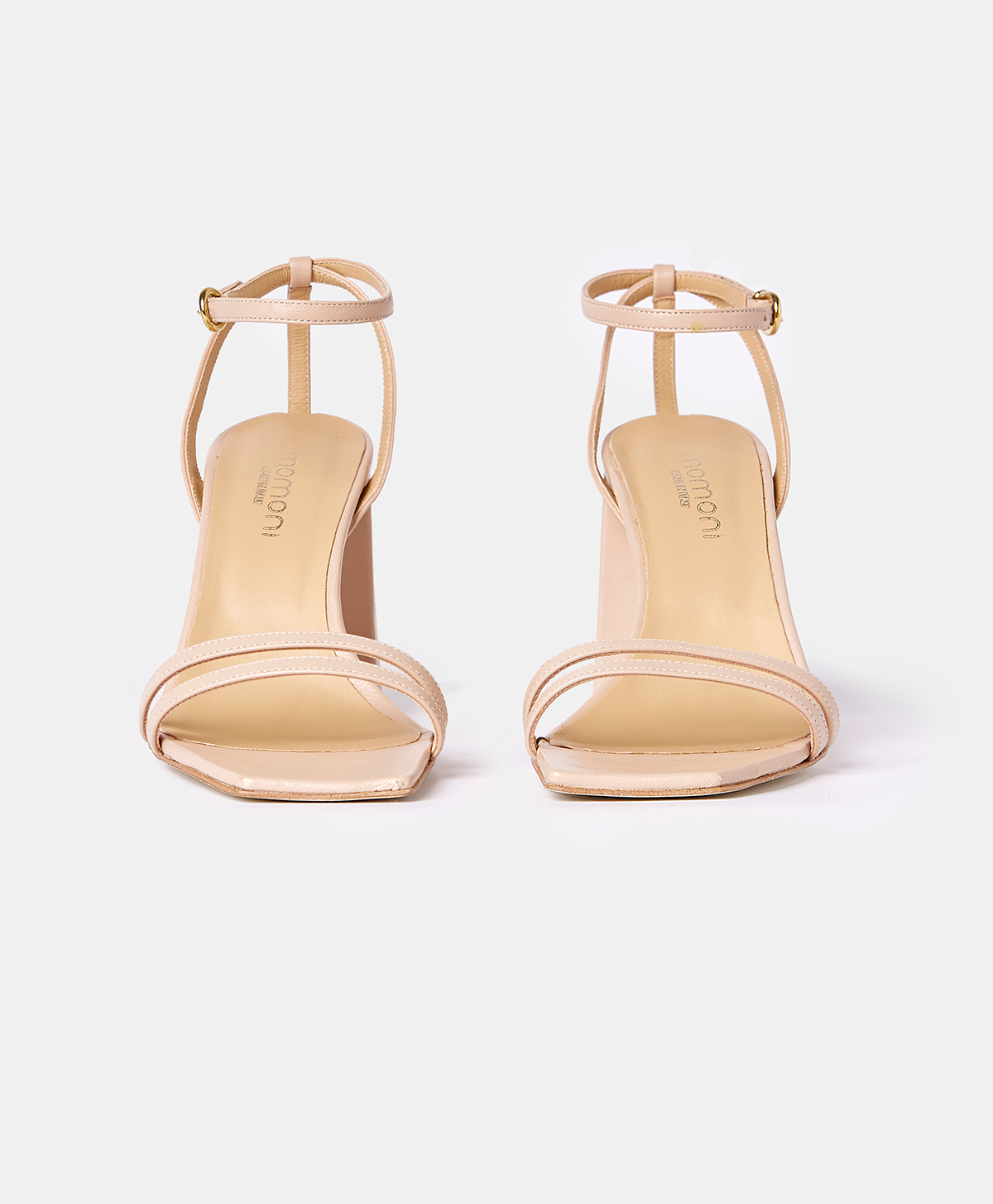 RAMBOUILLET SANDALS IN NAPPA LEATHER - DUSTY PINK - Momonì