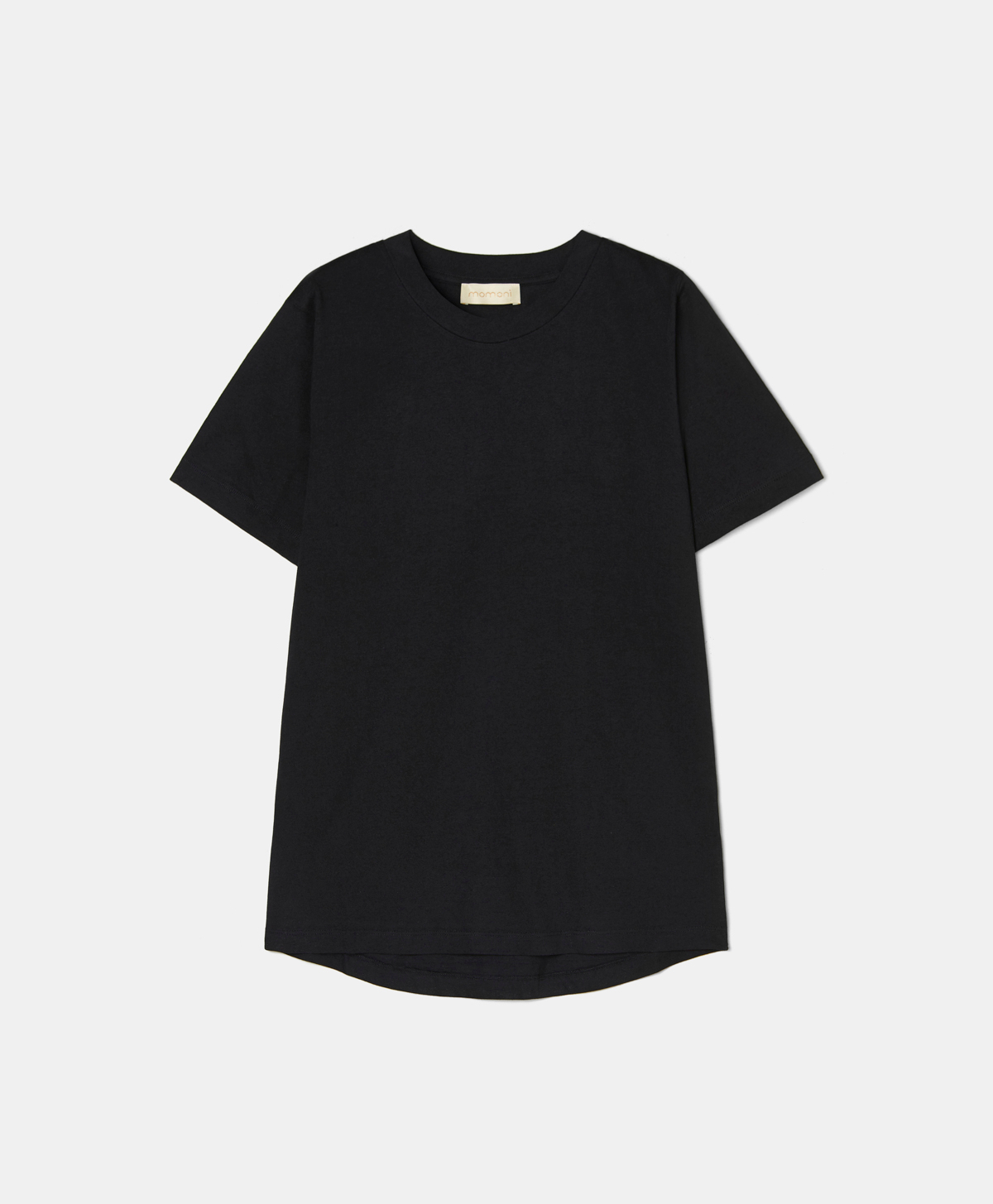 T-SHIRT SELENE IN JERSEY ECO-FRIENDLY - NERO - Momonì