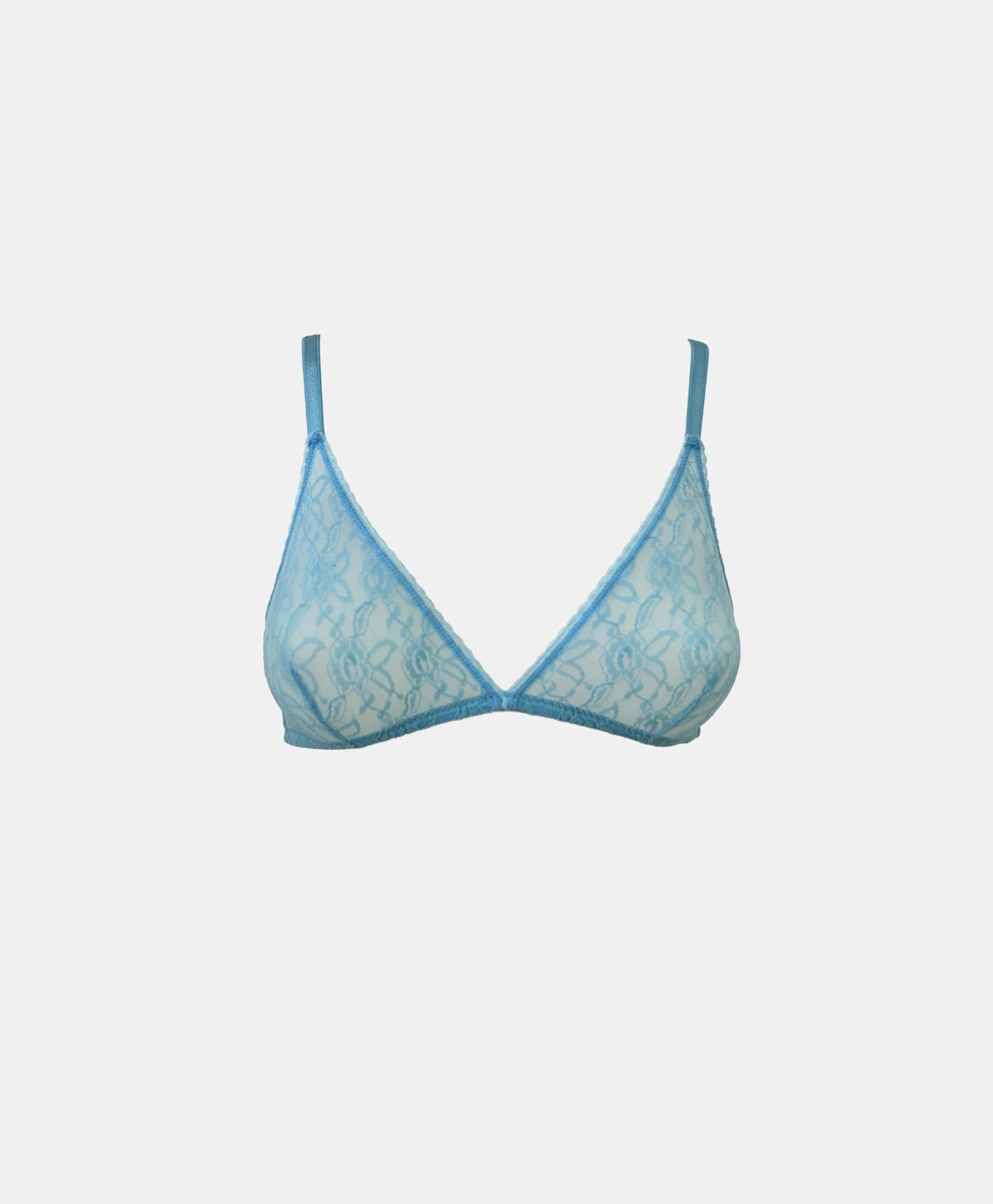 REGGISENO AMETHIST IN PIZZO - AZZURRO - Momonì