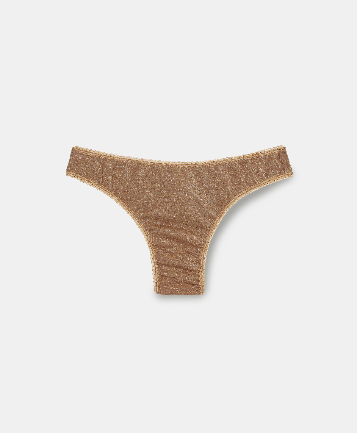 ARCA KNICKERS IN JERSEY LUREX - OCHRE - Momonì