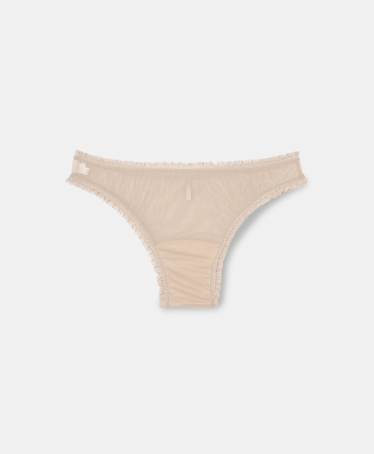 ARCA KNICKERS IN TULLE - HAZELNUT - Momonì