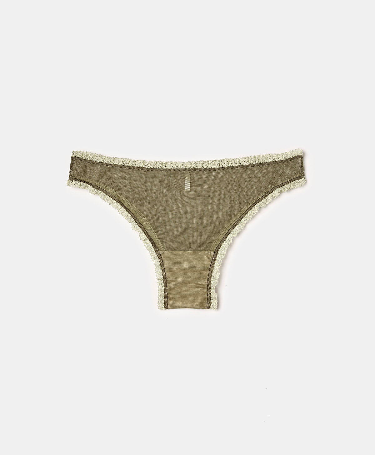 SLIP ARCA EN TUL - VERT FONCÉ - Momonì