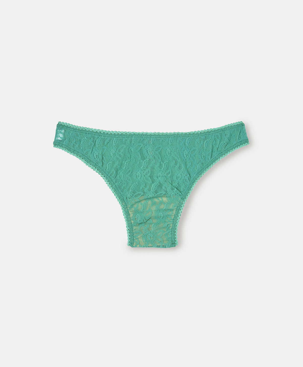 ARCA KNICKERS IN LACE - EMERALD - Momonì