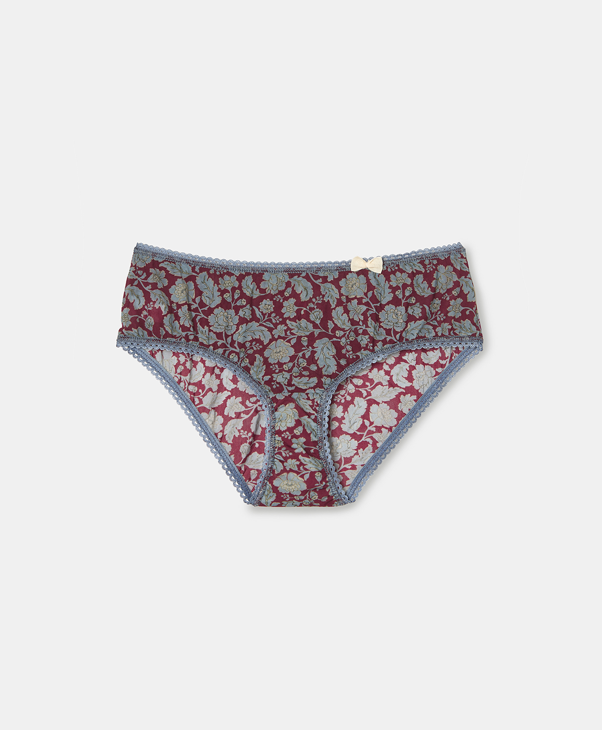 SLIP AMACA IN NYLON STAMPATO - VINACCIA/INDACO - Momonì