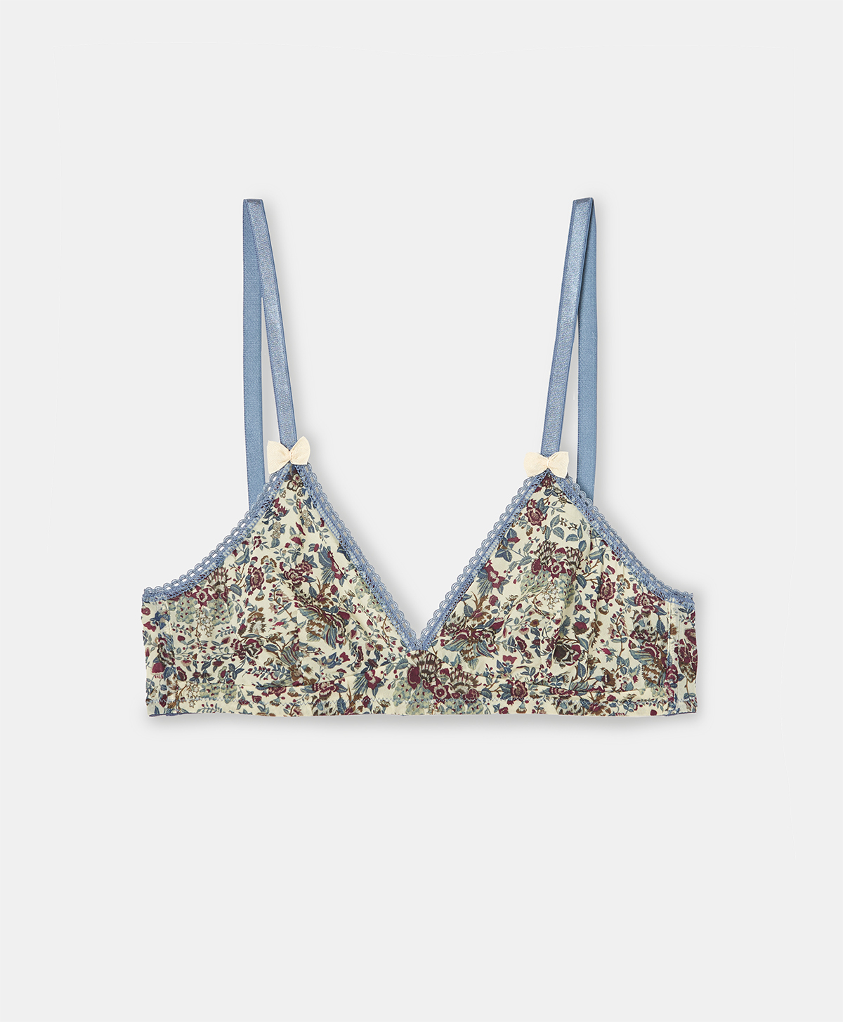 TUTU BRA IN PRINTED NYLON - PINK MULTICOLOUR - Momonì