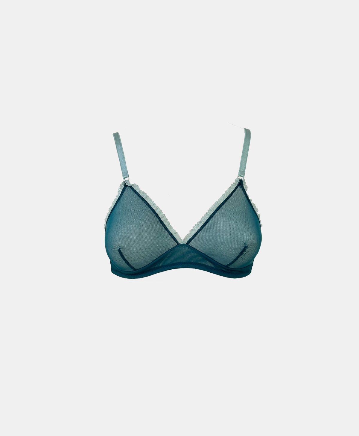 TUTU BRA IN SOFT TULLE NET  - TEAL - Momonì