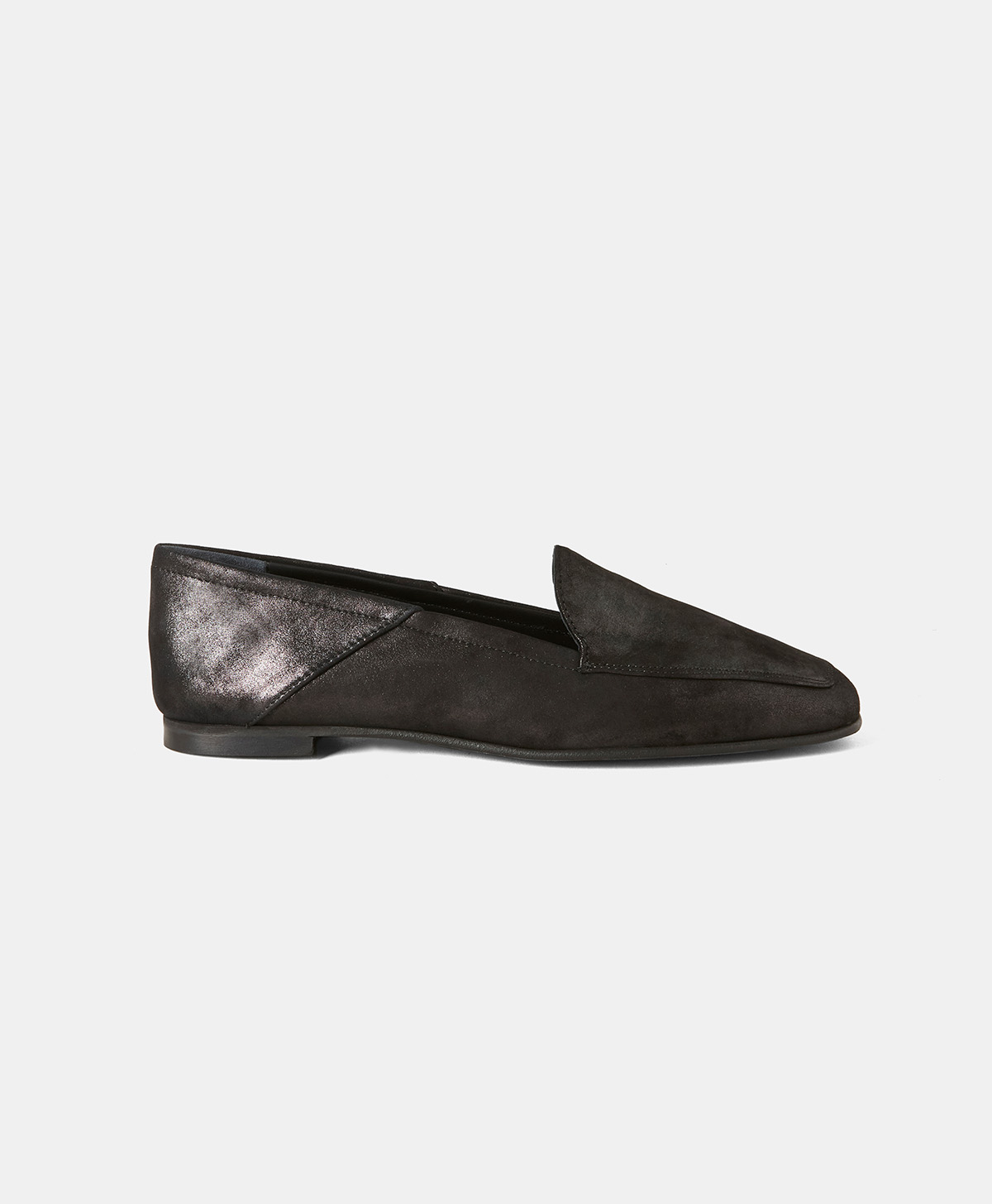 SCARPE PAMELA IN PELLE LAMÉ - NERO - Momonì