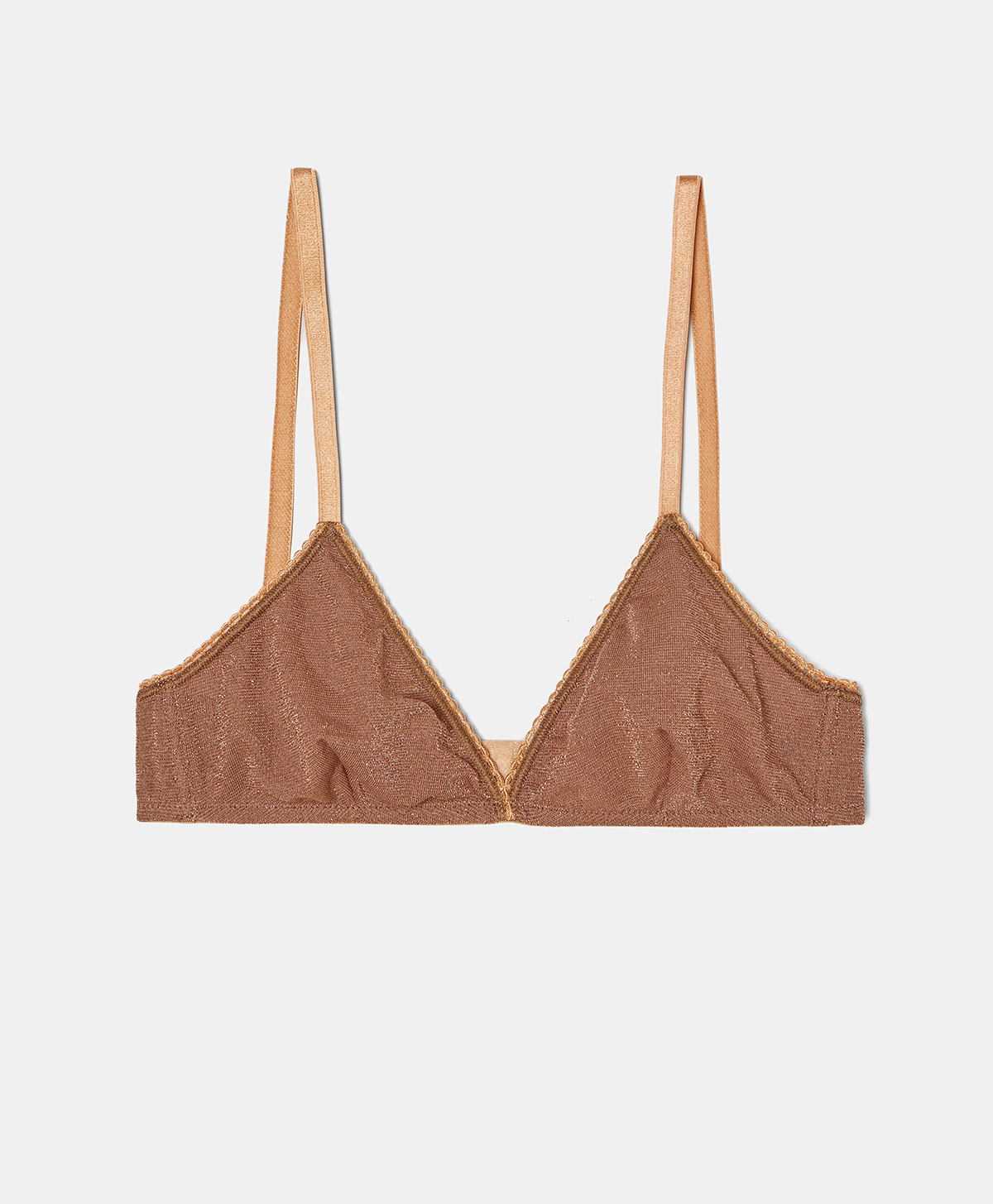 SOUTIEN-GORGE AMETHIST EN JERSEY LUREX  -  GLACE - Underwear - Momonì
