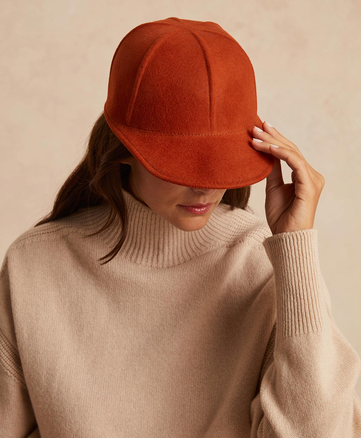 DANIEL HAT IN WOOL - RUST - Shoes and accessories - Momonì