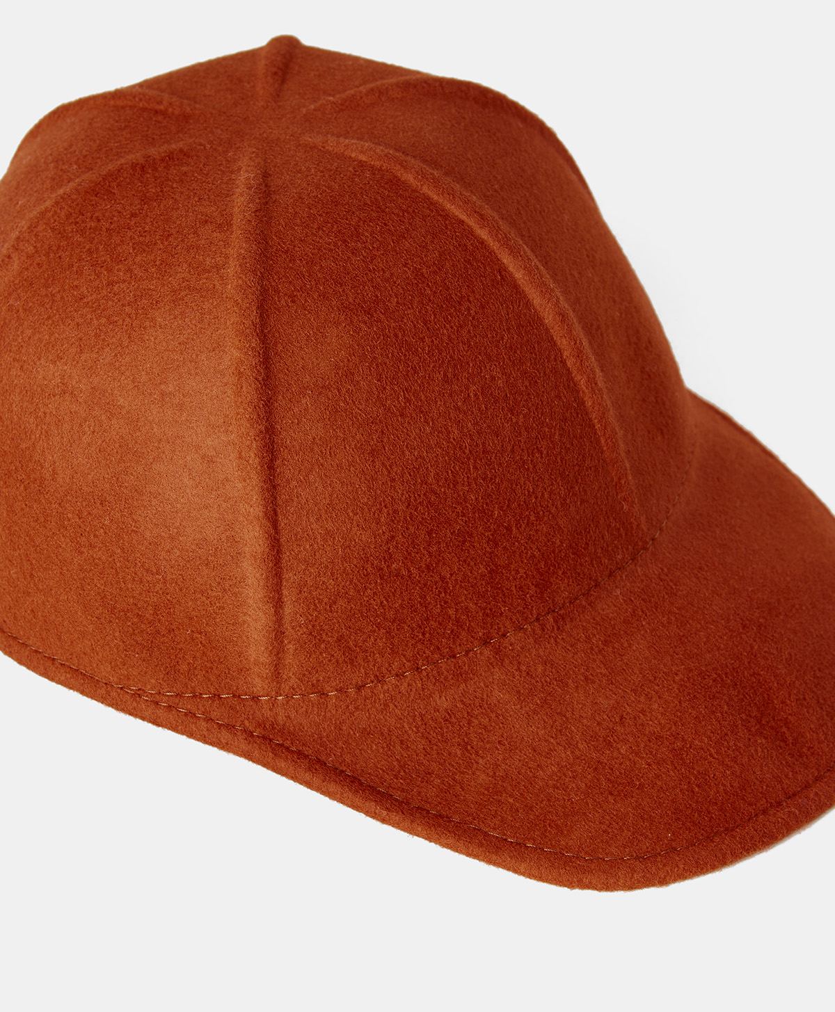 DANIEL HAT IN WOOL - RUST - Momonì