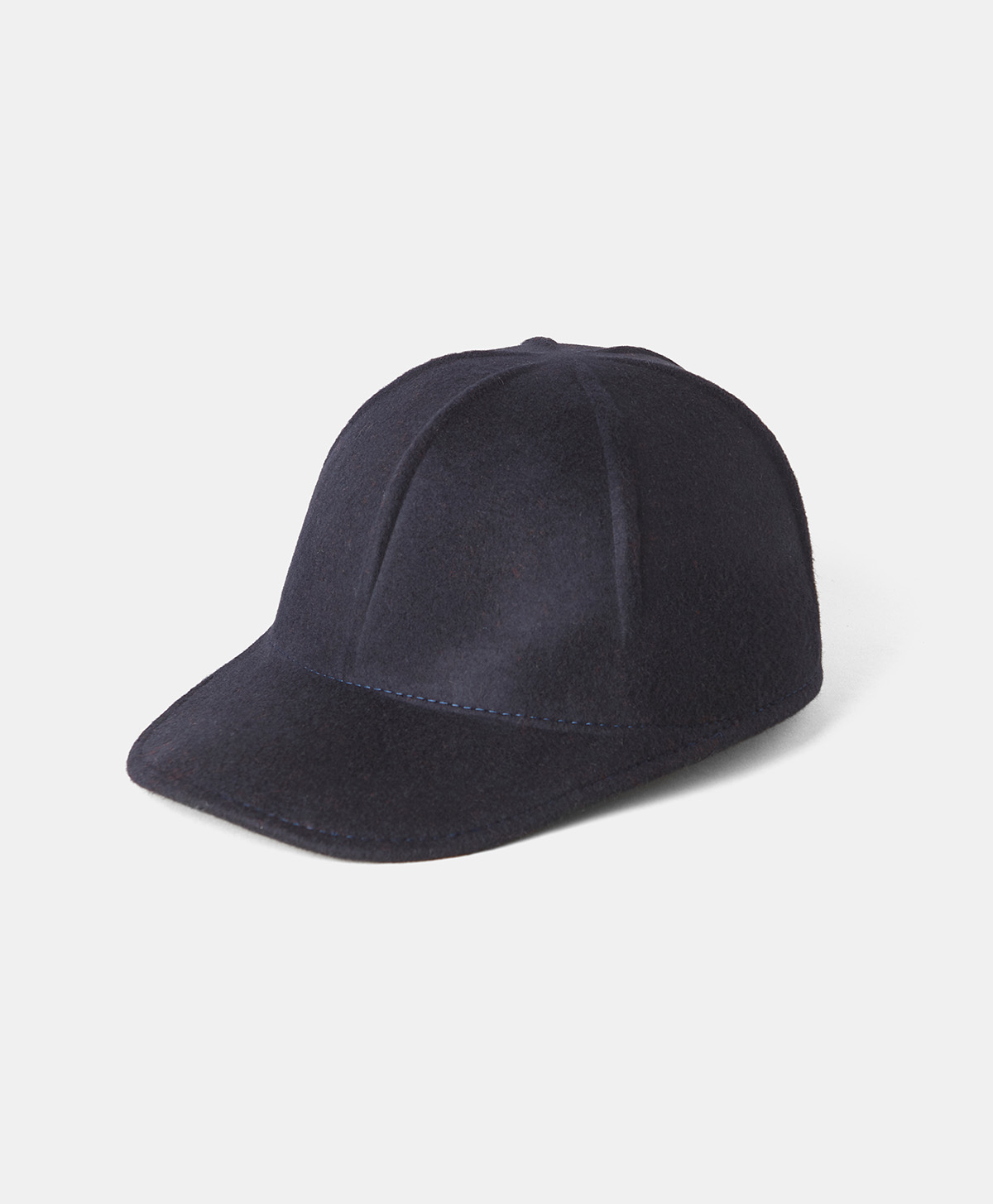CHAPEAU DANIEL EN LAINE - BLEU NUIT - Momonì