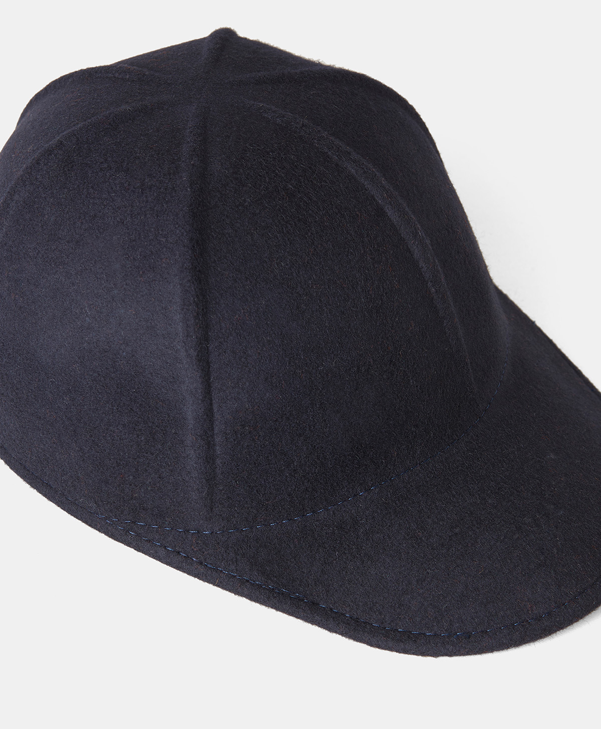 CHAPEAU DANIEL EN LAINE - BLEU NUIT - Momonì