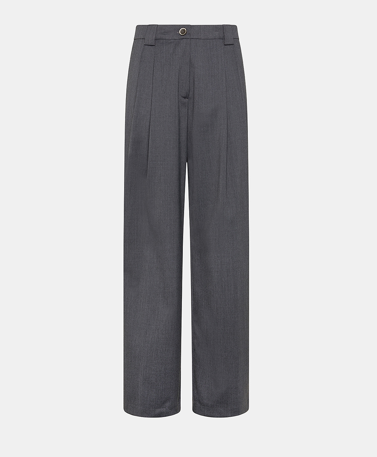 ADAM PANT IN COOL WOOL - GRAY MELANGE - Clothing - Momonì