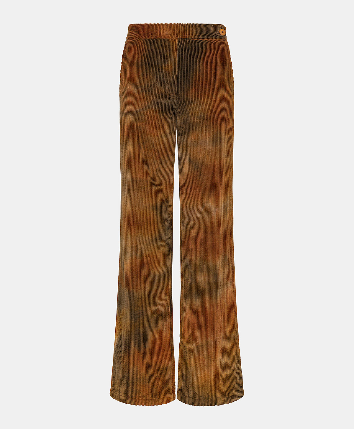 ISMAEL PANT IN TIE DYE CORDUROY - MULTICOLOR BURNT - Clothing - Momonì