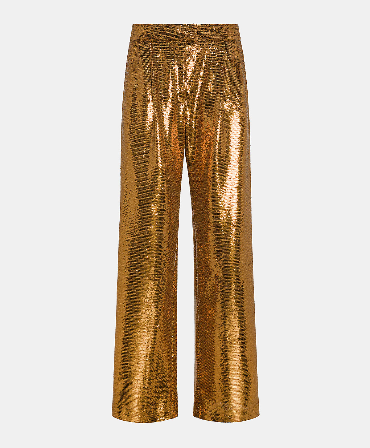 YOANN PANT IN SEQUINS - BRONZE - Clothing - Momonì