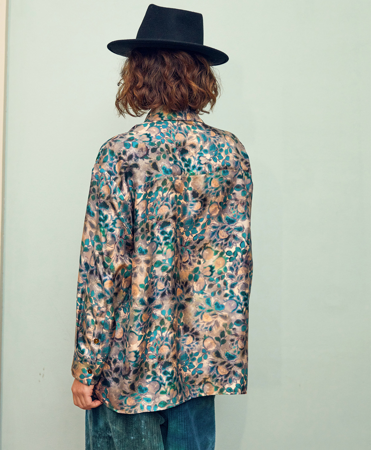 BERARD SHIRT IN TWILL DI SETA STAMPATO - MULTICOLOR GREEN - Momonì