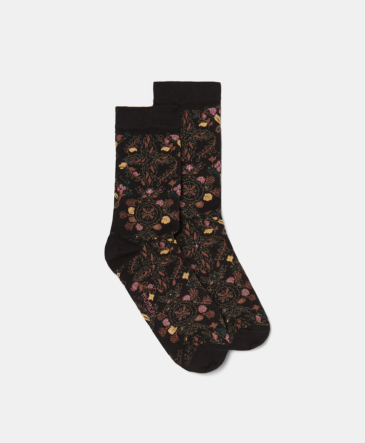 ARTHUR SOCKS IN JACQUARD - MULTICOLOR BLACK - Shoes and accessories - Momonì