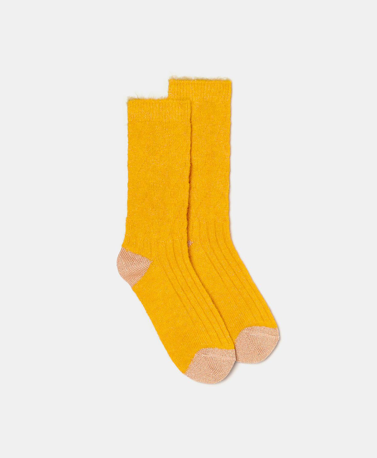 ANTOINE SOCKS IN MOHAIR - YELLOW - Shoes and accessories - Momonì