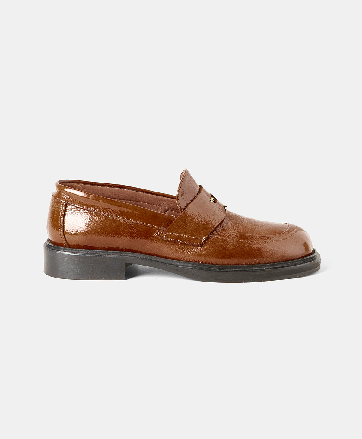 MOCASSIN SOFIAN EN CUIR NAPLAK - BRÛLÉ - Shoes and accessories - Momonì