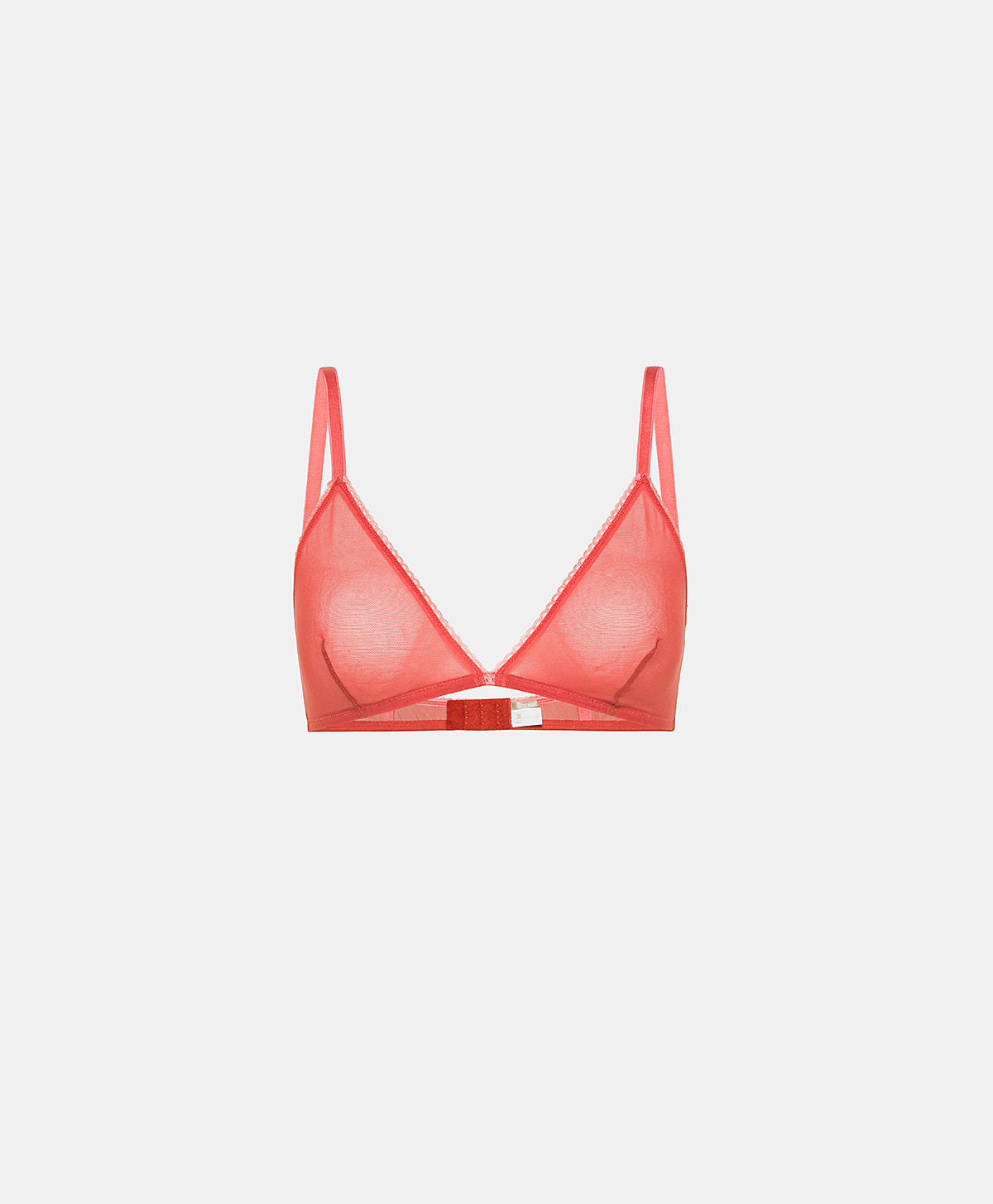 SOUTIEN-GORGE AMETHIST EN FILET TULLE DOUX - ORANGE - Underwear - Momonì