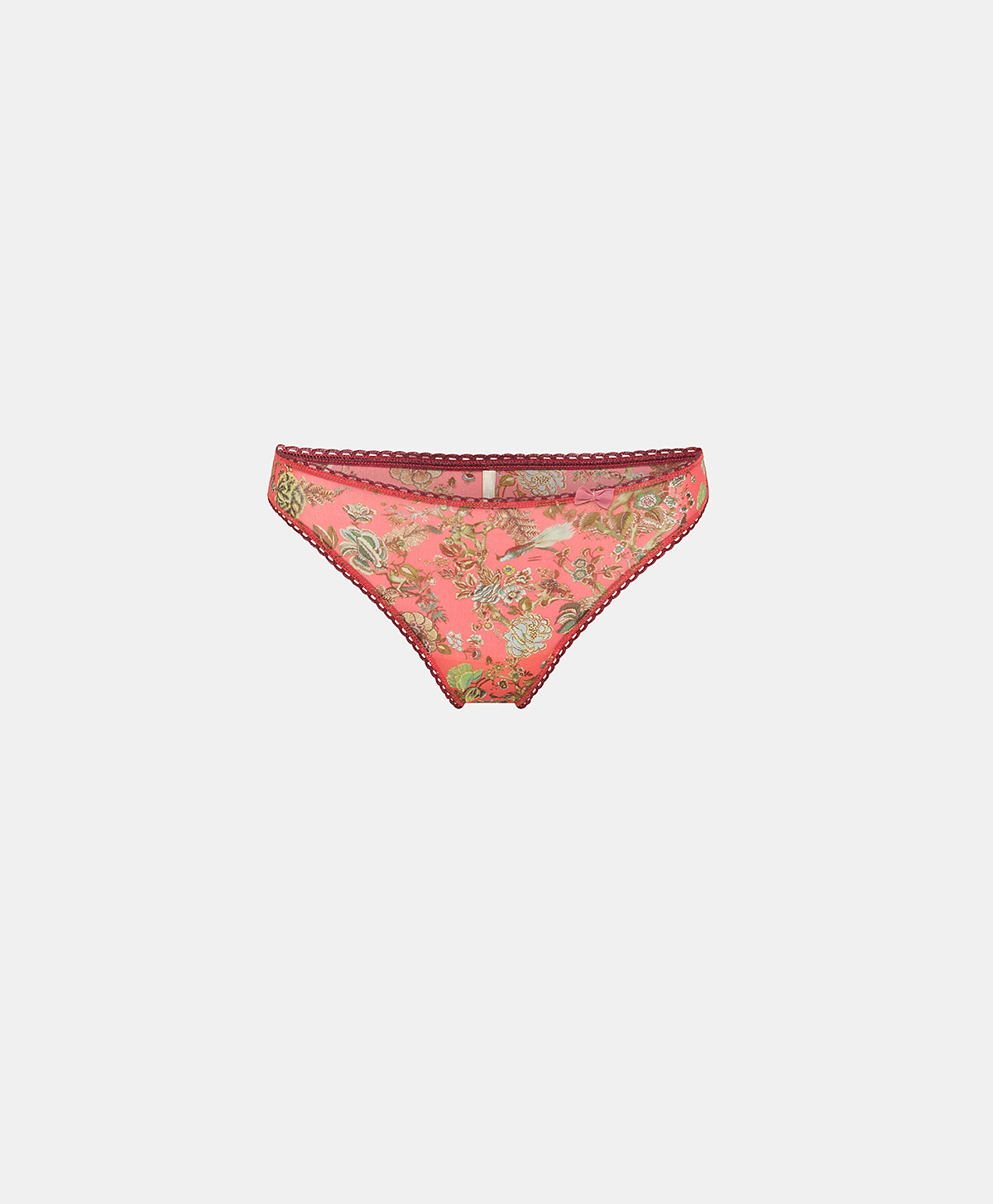 ARCA SLIP IN PRINTED NYLON - PINK/CAMEL - Momonì