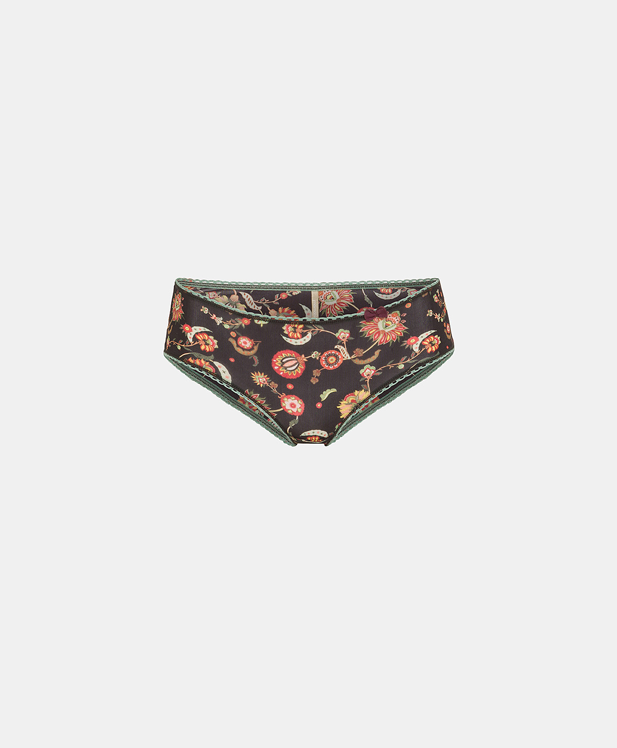 AMACA SLIP IN PRINTED NYLON - MULTICOLOR BLACK - Momonì