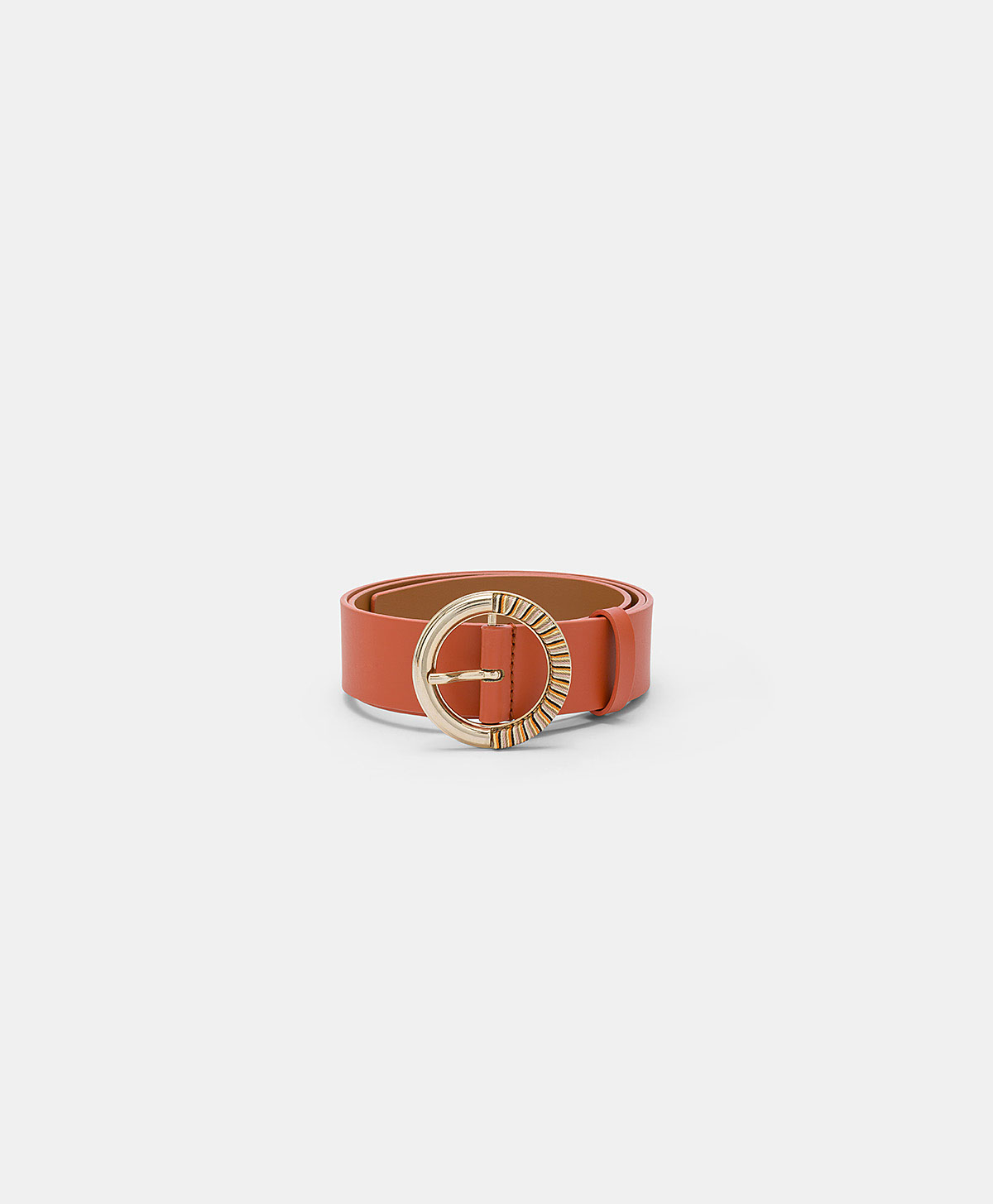 MONTOYA BELT IN NAPPA LEATHER - PAPAYA - Momonì