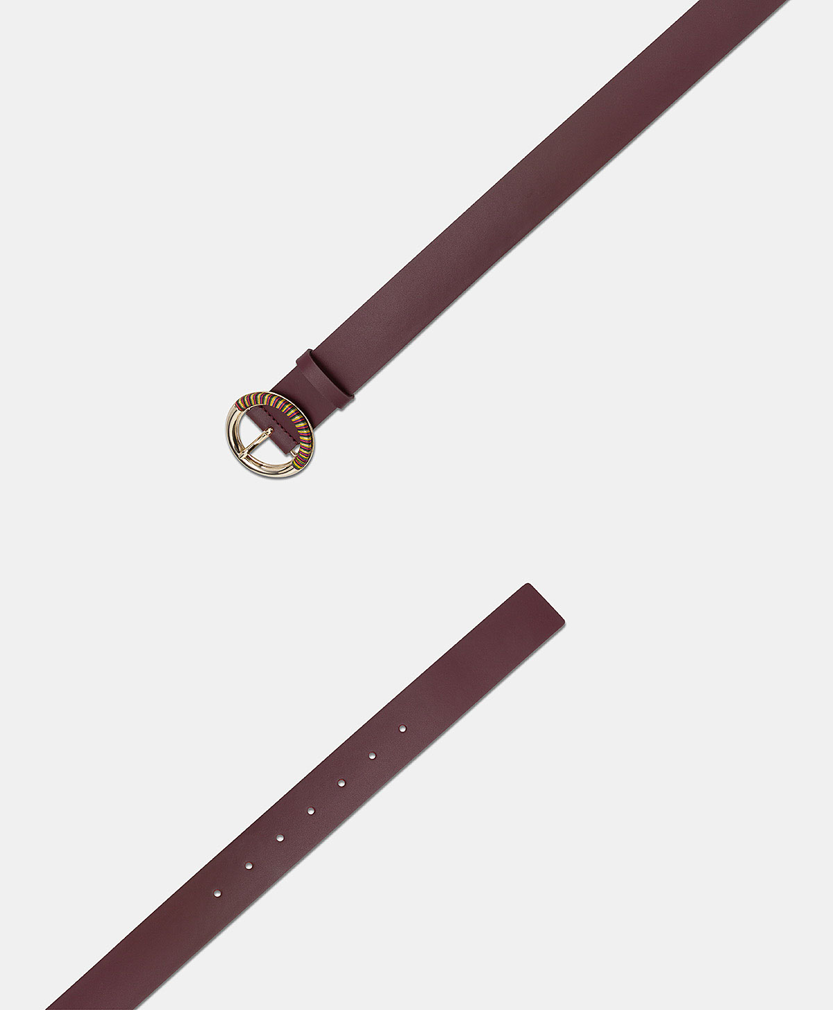 MONTOYA BELT IN NAPPA LEATHER - CYCLAMEN - Momonì