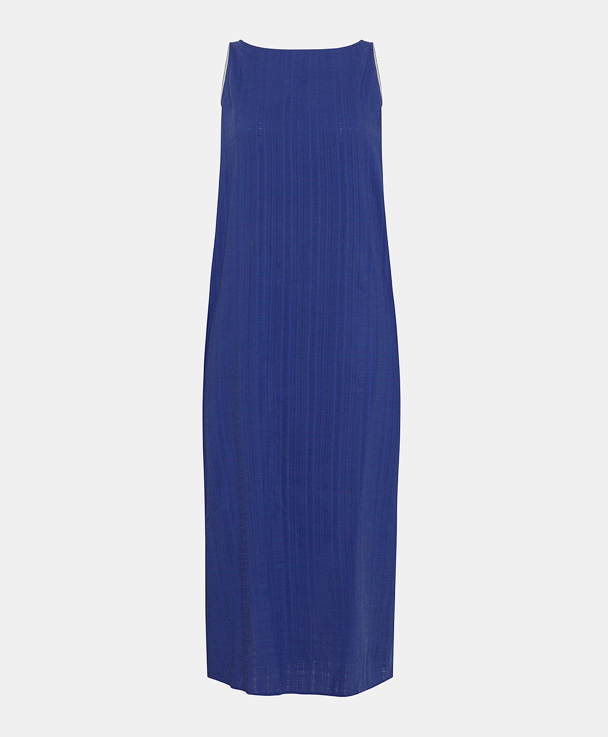 ROBE CATARIA EN GAZE - BLEU - Momonì