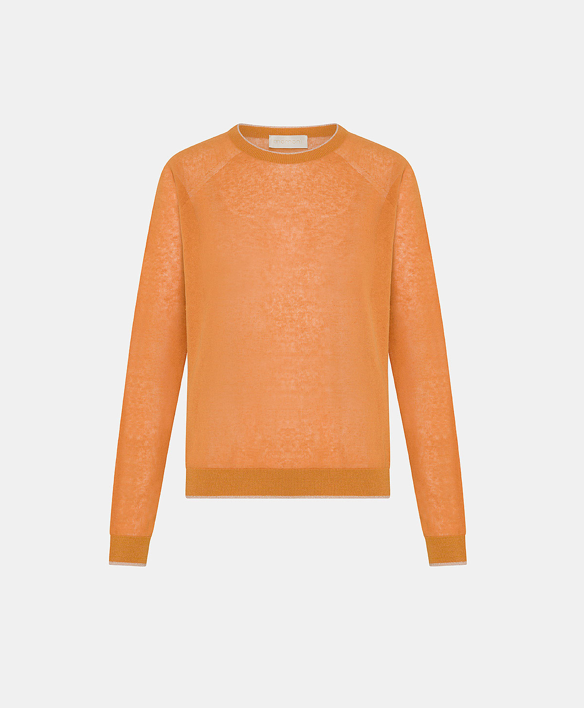 RIO KNITWEAR IN LINEN - ORANGE - Momonì