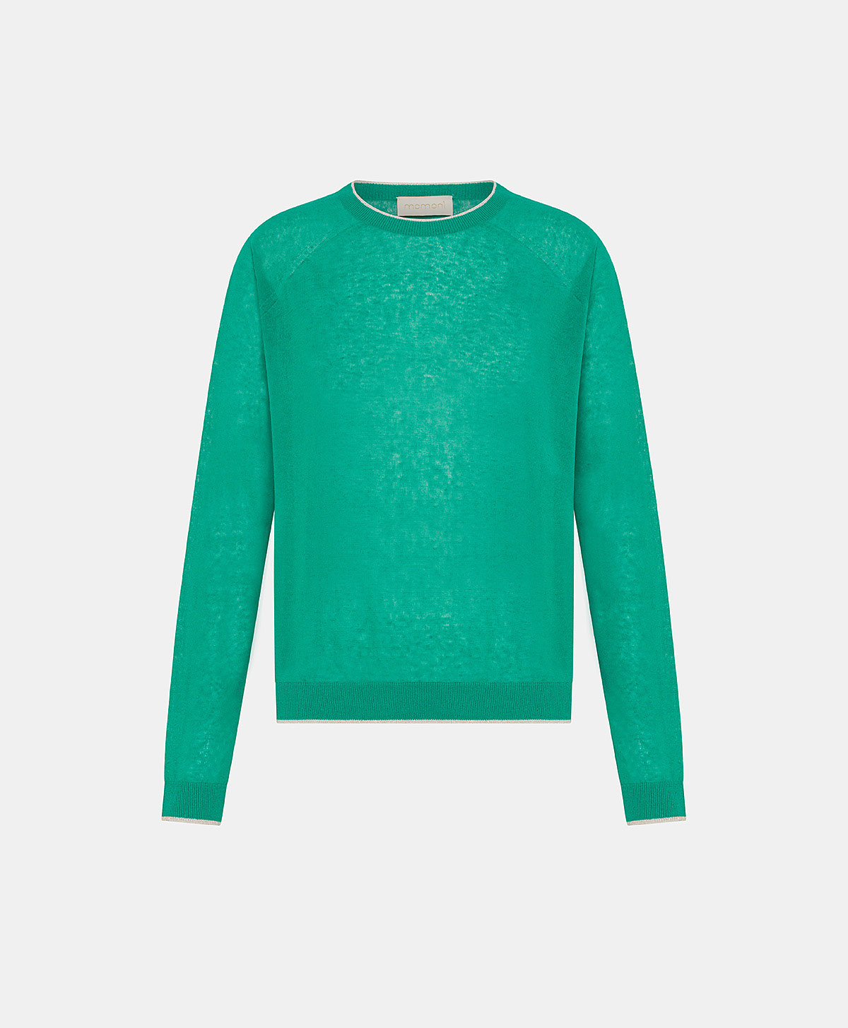 TRICOT RIO EN LIN - VERT ÉMERAUDE - Clothing - Momonì
