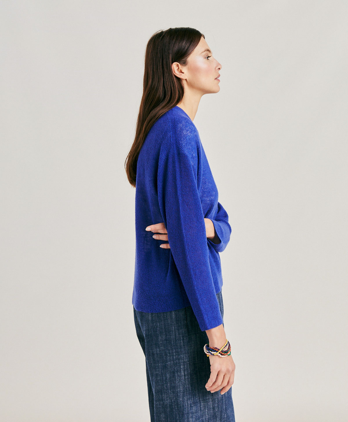 MARMOTTA KNITWEAR  RIBBED - BLUE - Momonì