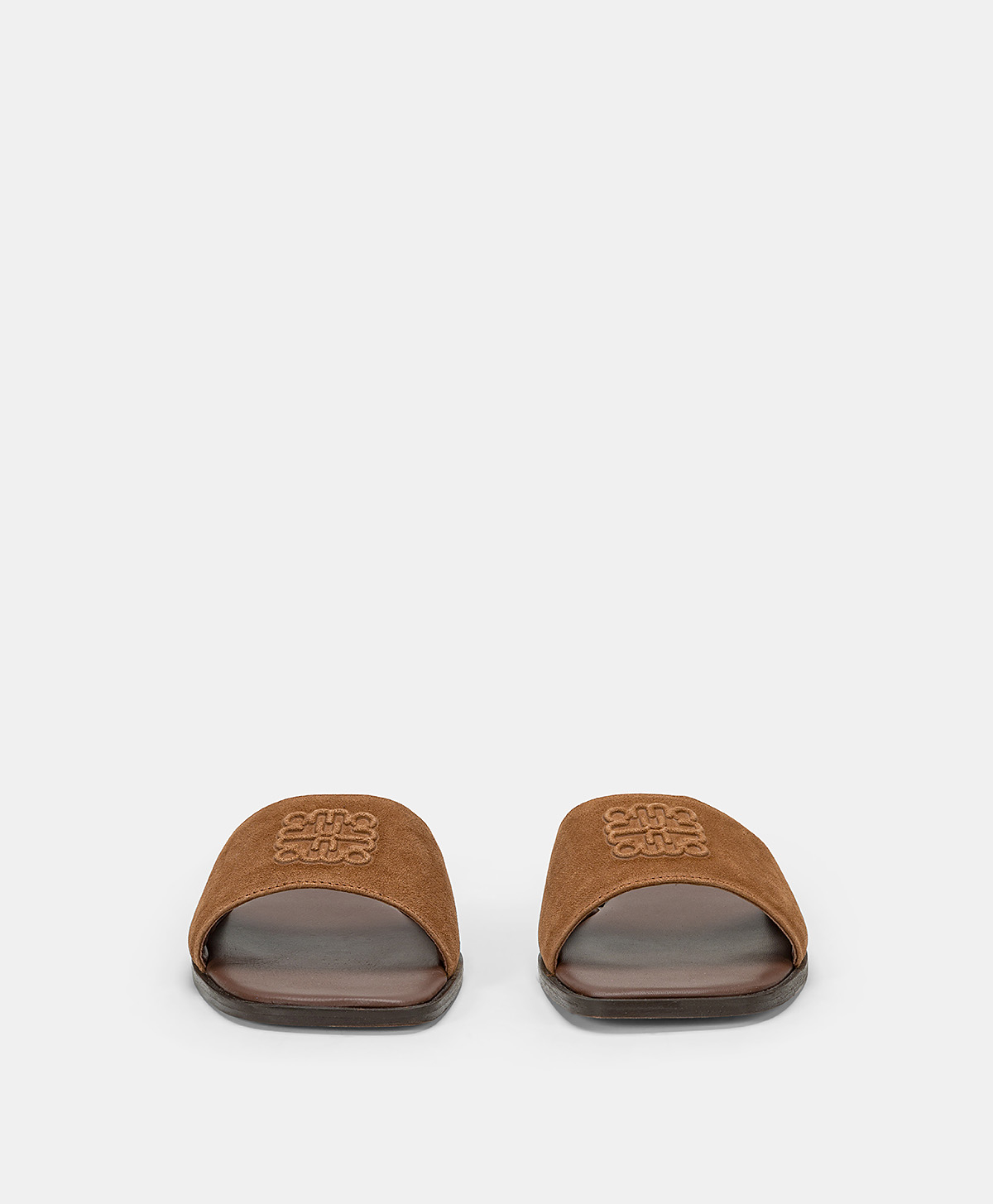 CLAQUETTE PLATE TUCCIA EN CUIR - CUIR - Momonì