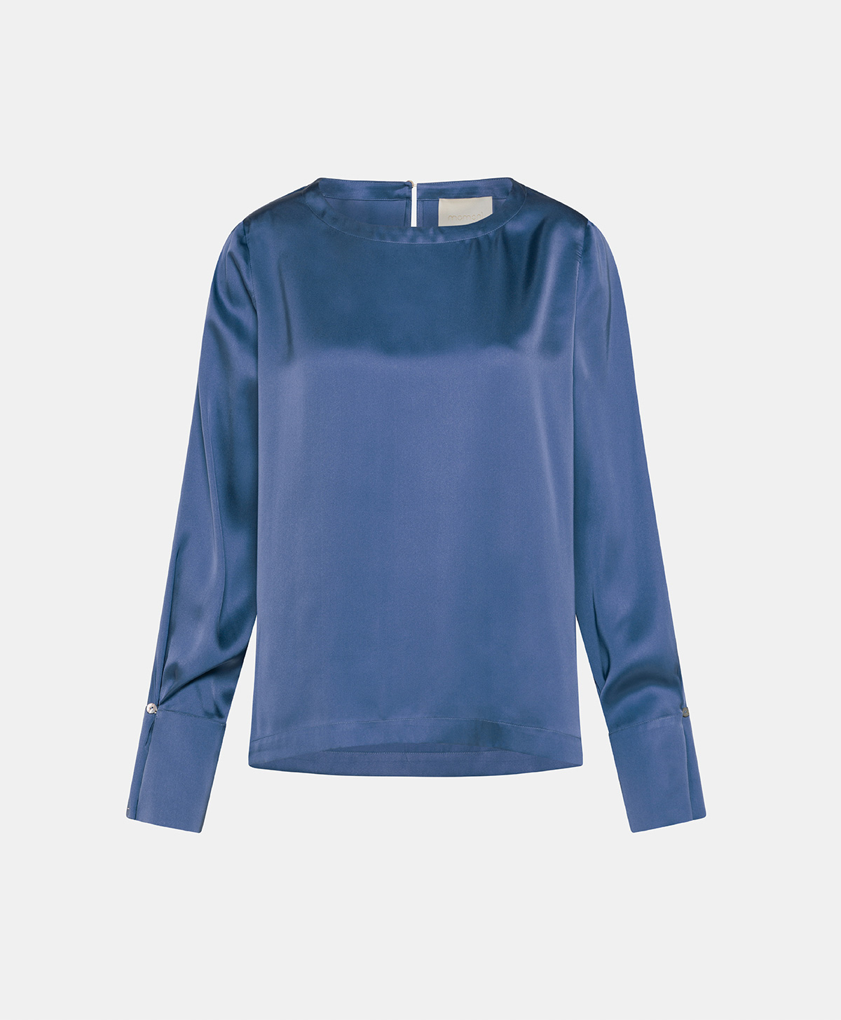 BLOUSE KENTA EN SOIE LAVÉE - PAPIER SUCRE - Clothing - Momonì