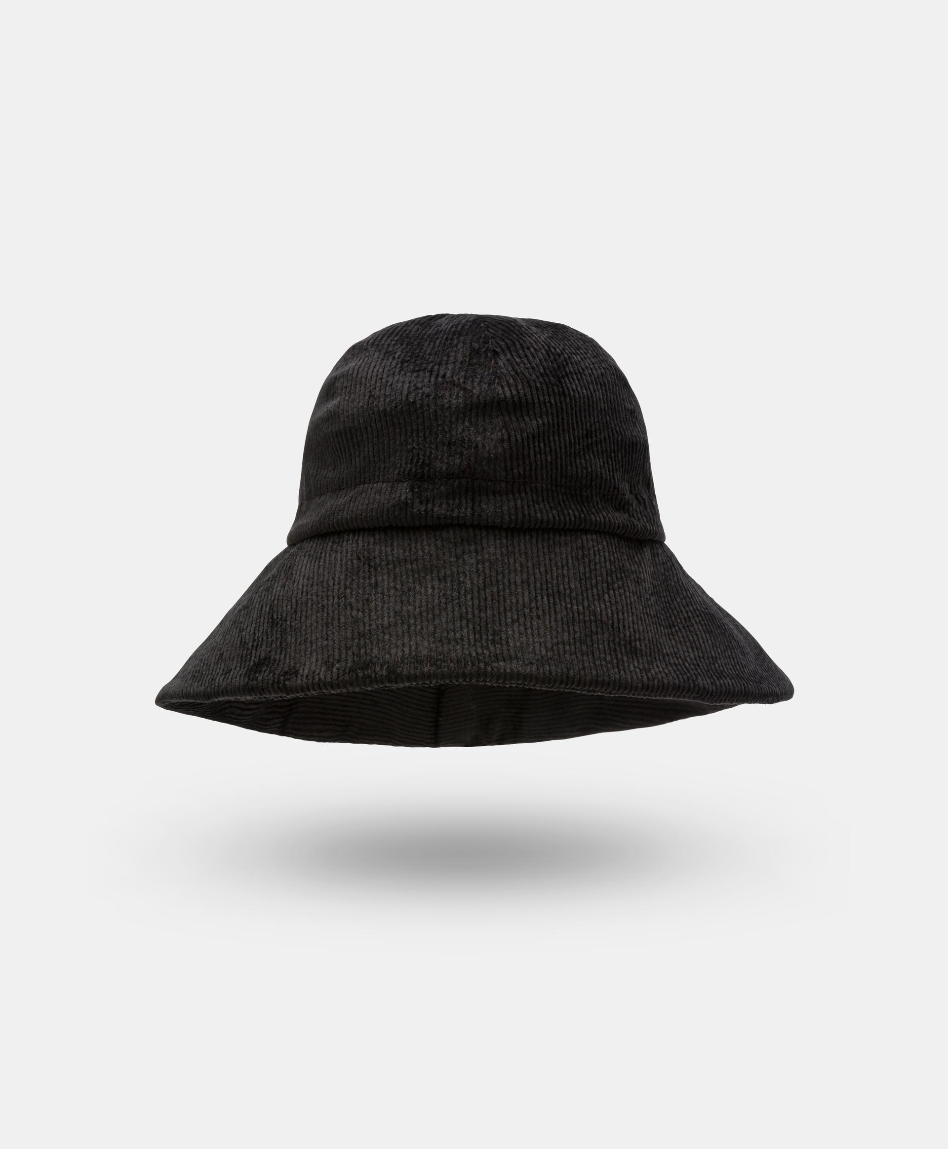 OSAKA CORDUROY RAINHAT - BLACK - Momonì