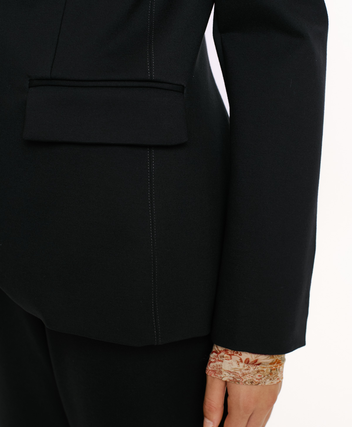 HAKAMA JACKET IN PUNTO MILANO - FOREST - Momonì