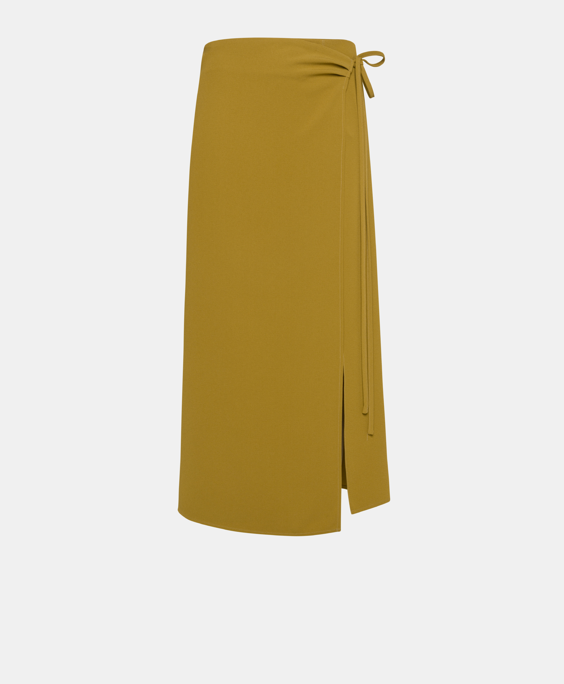 LIGEA SKIRT IN STRETCH CADY - GINGER - Clothing - Momonì