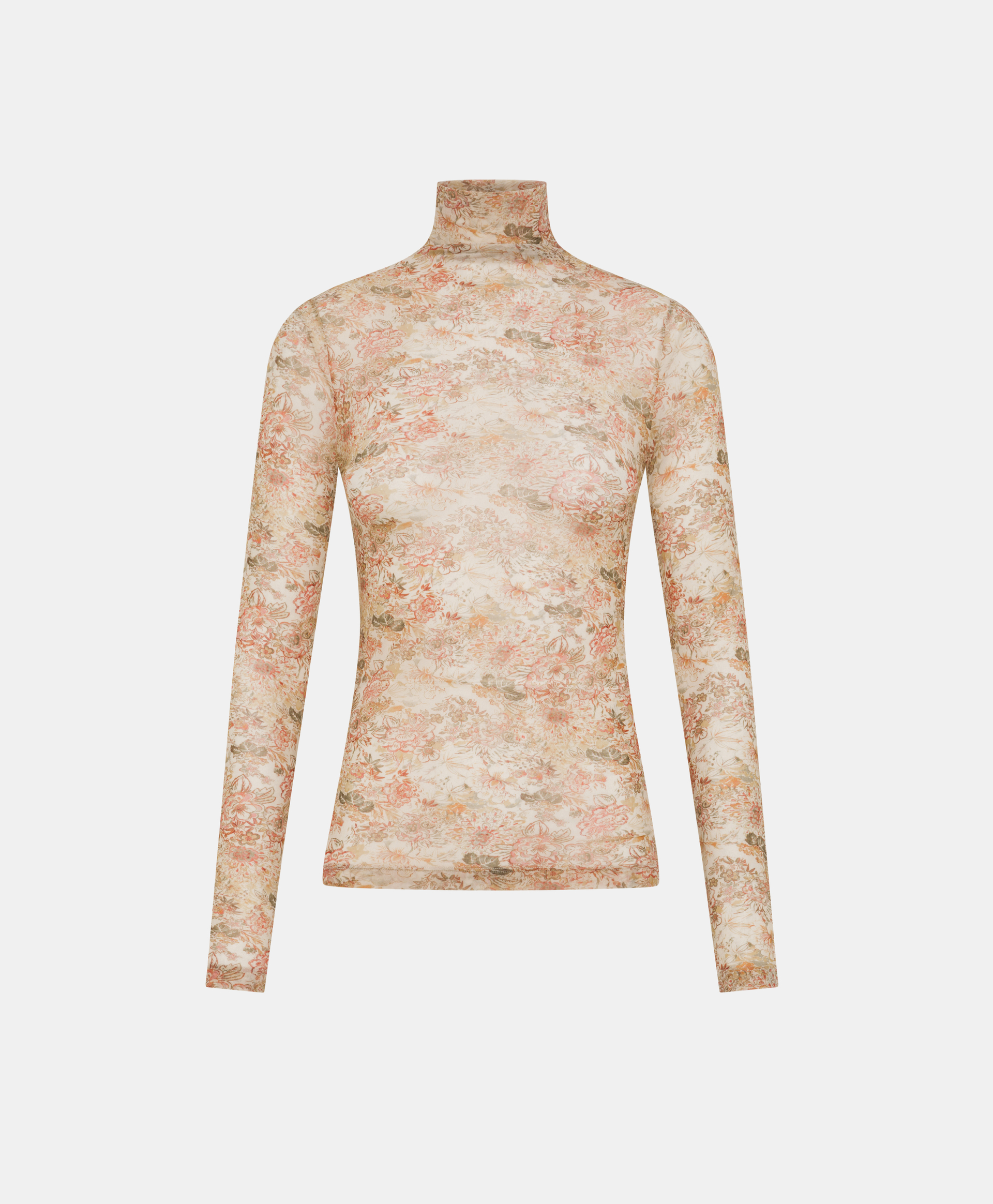 T-SHIRT INE EN NYLON IMPRIMÉ - MULTICOLORE ROSE - Clothing - Momonì